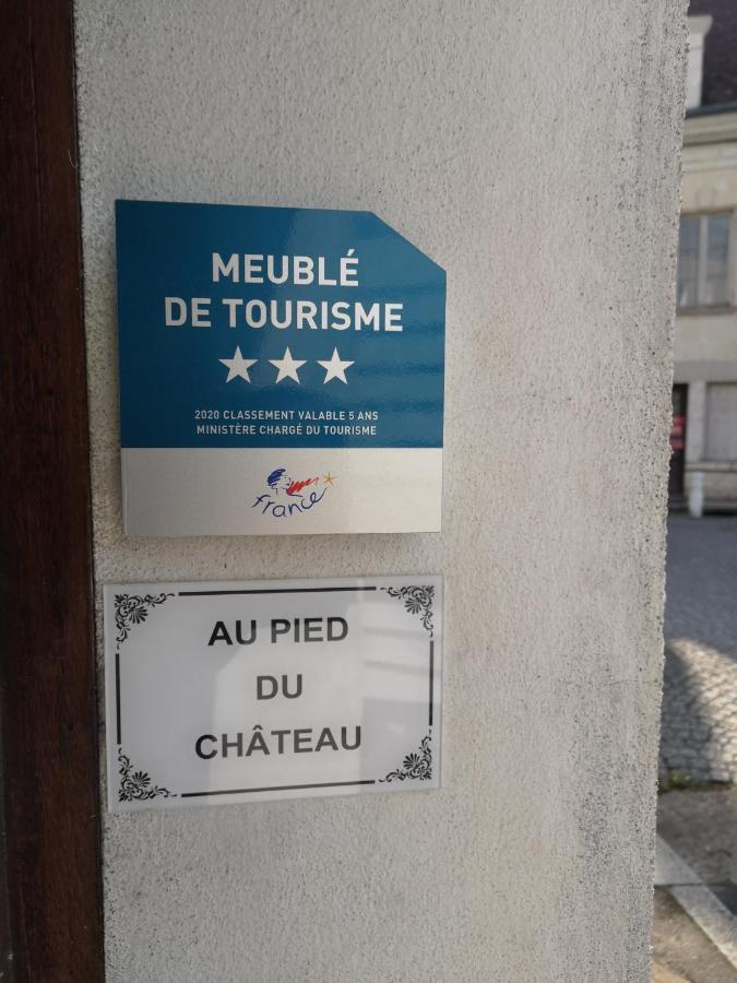 Au Pied Du Chateau Saint-Aignan  Exteriér fotografie